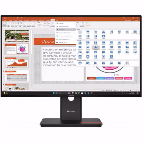 Lenovo ThinkVision T27-40 - écran LED - Full HD (1080p) - 27"