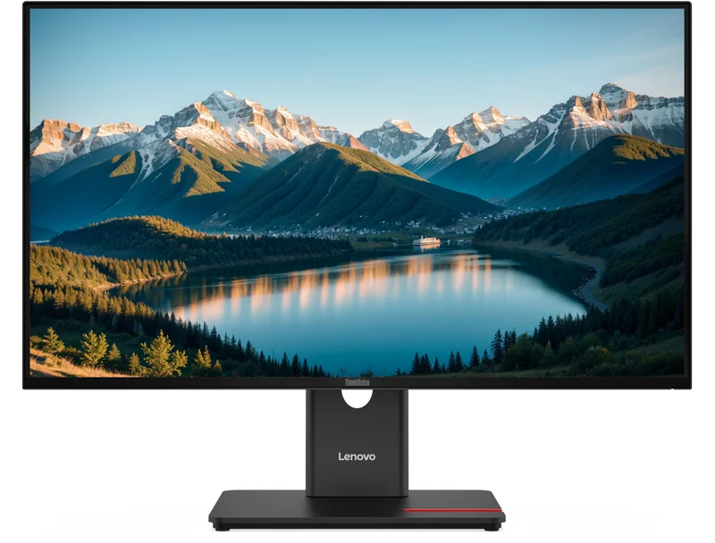 Lenovo ThinkVision T27QD-40 (27") - Écran QHD IPS USB-C/HDMI/DP avec hub et HDR