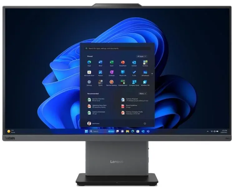 Lenovo ThinkCentre Tout-en-un - neo 50a 27 Gen 5 - Intel Core 7 240H 16Go RAM SSD 512Go Windows 11 Pro