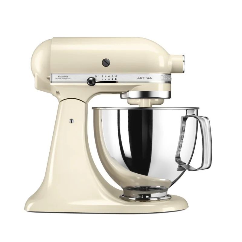 KITCHENAID Robot pâtissier 4,8 L Crème - Artisan - 5KSM125EAC