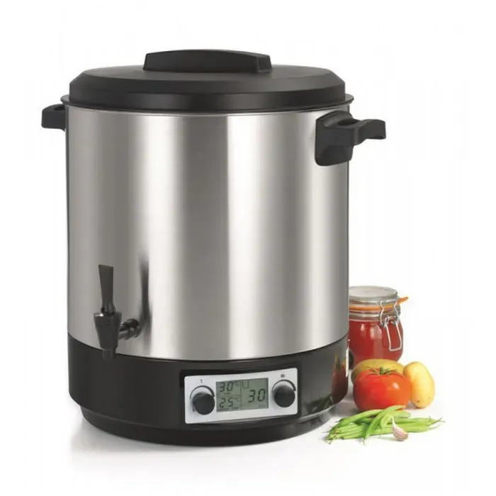 NATURE ET SAVEURS Bouilleur à bocaux automatique 31 L / 8 bocaux de 1 L - NSST31INA