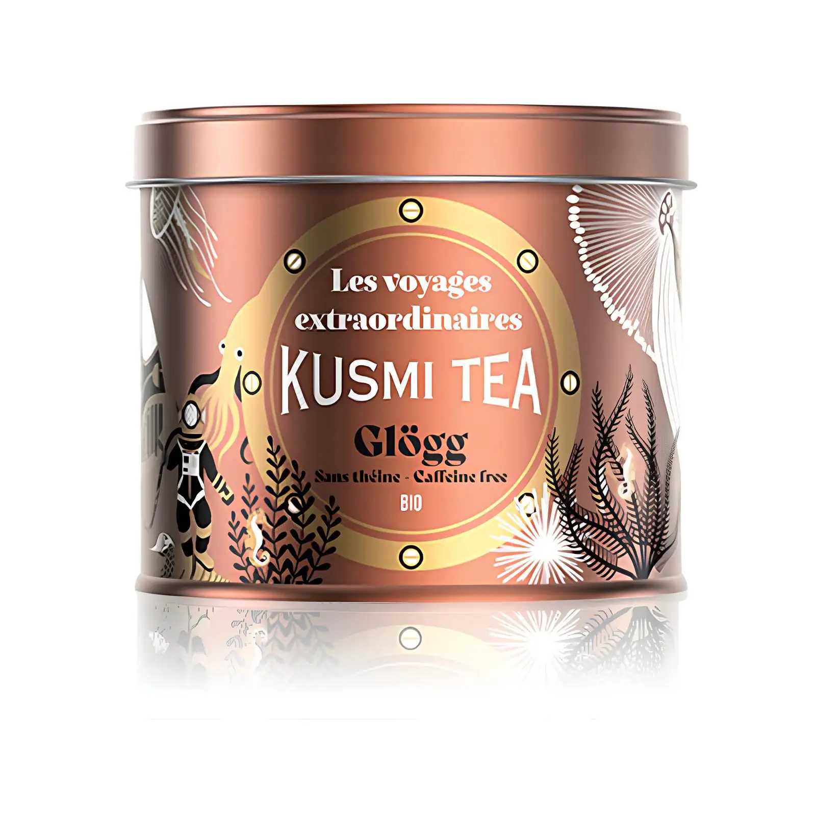 Kusmi Tea Glögg bio 2025 - Boîte métal 125gr - GLOG25100BIO