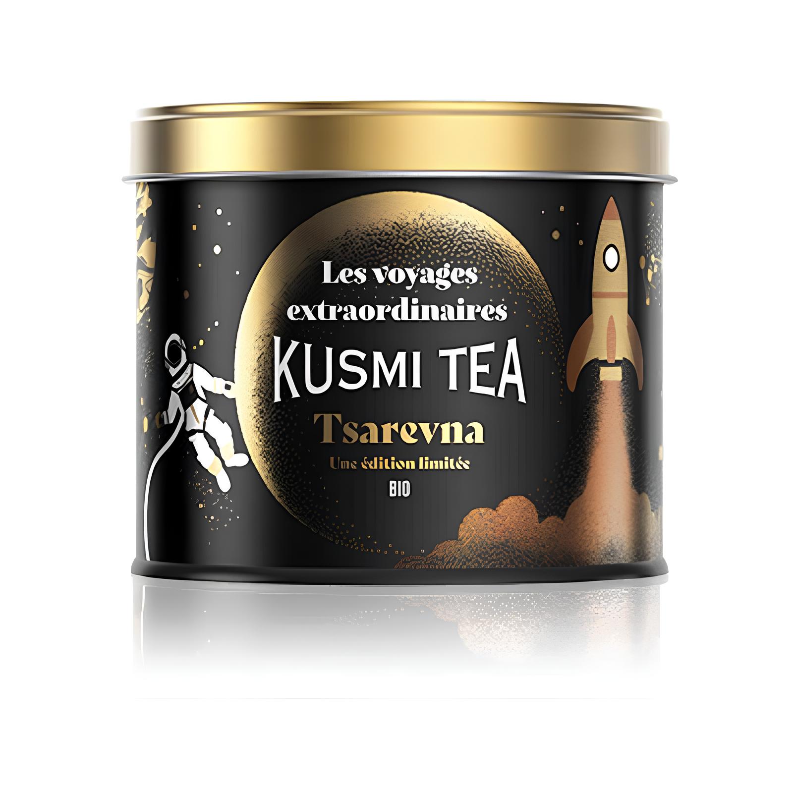 Kusmi Tea Tsarevna bio 2025 - Boite métal 120gr