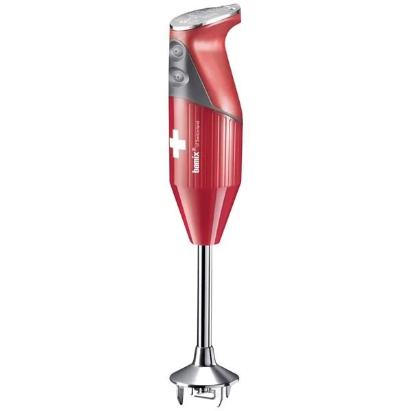 BAMIX Mixeur plongeant Rouge & Croix Suisse - SwissLine M200 - MX1000007