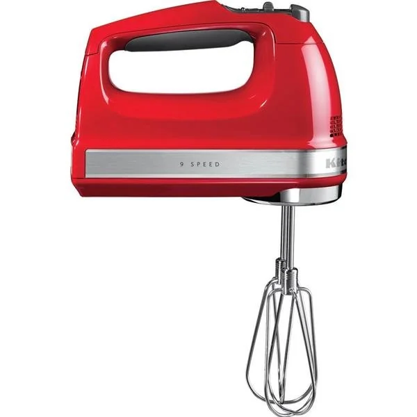 KITCHENAID Batteur 9 vitesses Rouge Empire - 5KHM9212EER