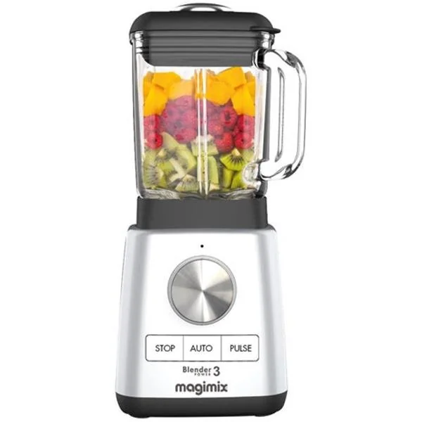 MAGIMIX Blender 1.2 L Chromé Mat - Power 3 - 11641