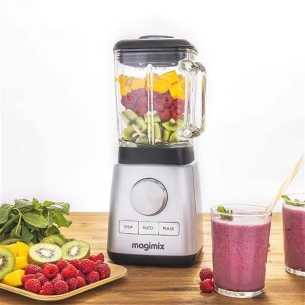 MAGIMIX Blender 1.2 L Chromé Mat - Power 3 - 11641