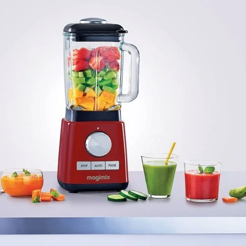 MAGIMIX Blender 1.8 L Rouge - Blender Power 4 - 11629