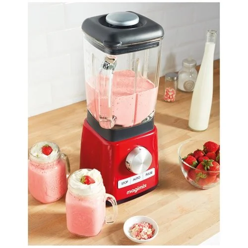 MAGIMIX Blender 1.8 L Rouge - Blender Power 4 - 11629