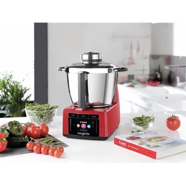 MAGIMIX Robot cuiseur multifonction Rouge - Cook Expert  - 18904