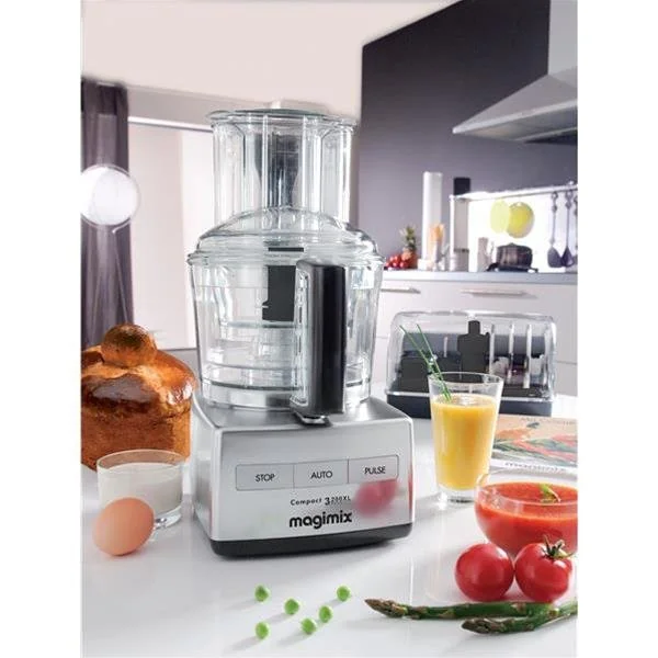 MAGIMIX Robot multifonctions Chromé Mat - Compact 3200 XL  - 18371F