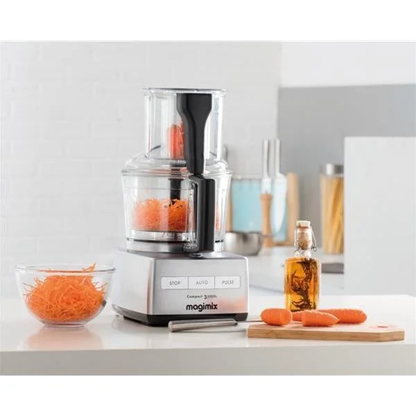 MAGIMIX Robot multifonctions Chromé Mat - Compact 3200 XL  - 18371F
