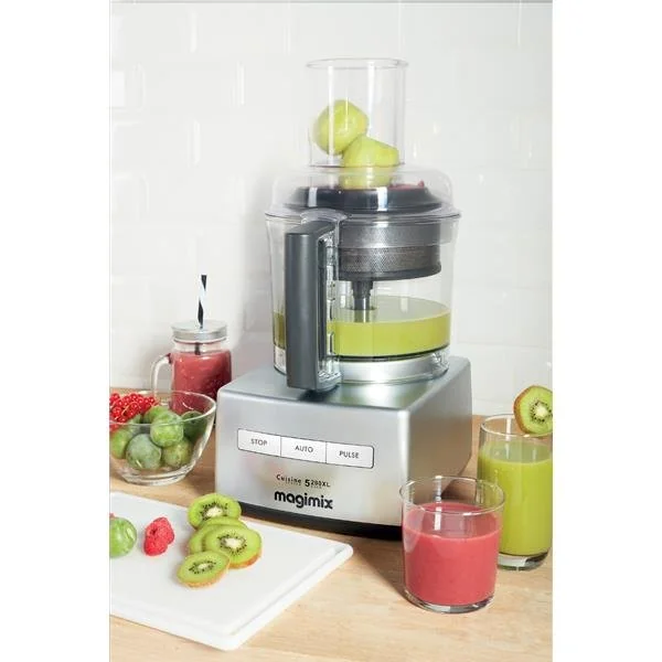 MAGIMIX Robot multifonctions Chromé Mat - Cuisine Système 5200 XL - 18591F