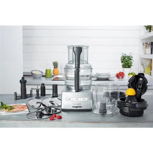 MAGIMIX Robot multifonctions Chromé Mat - Cuisine Système 5200 XL - 18591F
