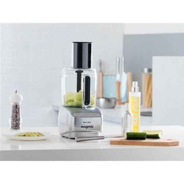 MAGIMIX Robot multifonctions Chromé Mat - Le Mini Plus - 18260F