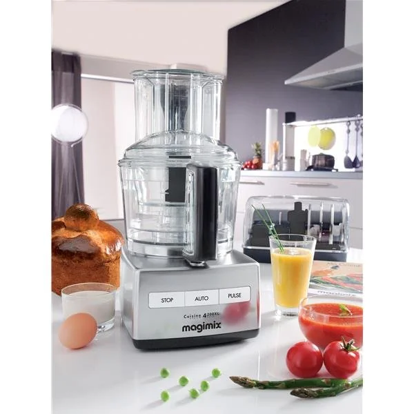 MAGIMIX Robot multifonctions Chromé Métal - Cuisine Système 4200XL  - 18471F