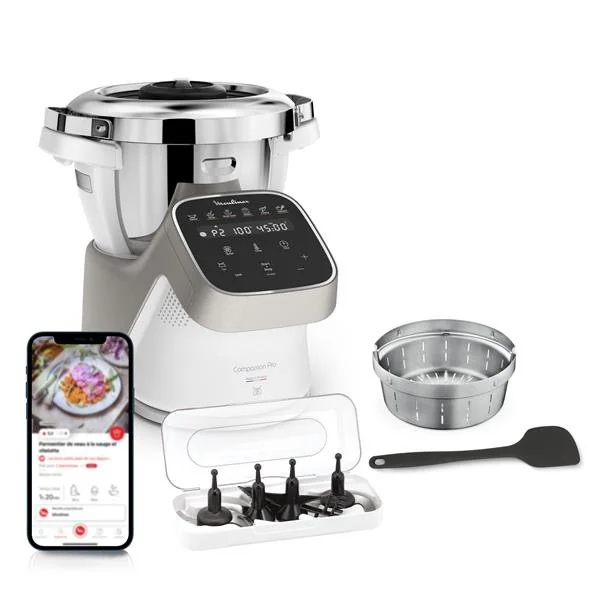 MOULINEX Star+ - Robot cuiseur - Companion Pro - HF850810