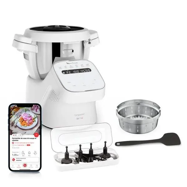 MOULINEX Robot cuiseur multifonctions - Companion - HF840110