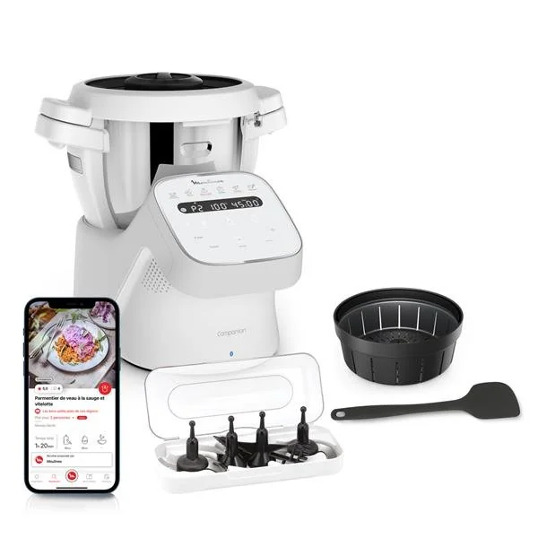 MOULINEX Robot cuiseur connecté i-Companion - HF941AF0