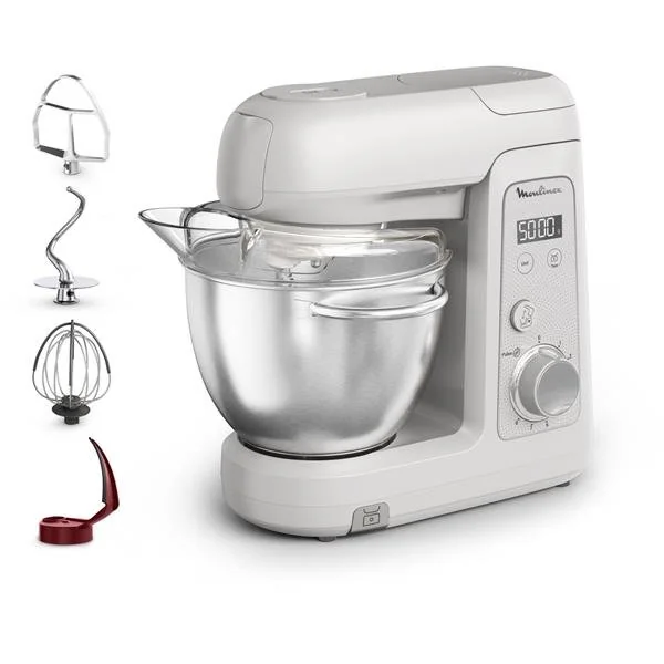 MOULINEX Star + - Robot pâtissier 4.6 L - Bake Partner + - QA540BF1
