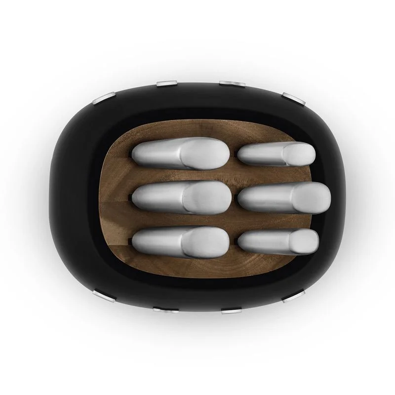 SMEG Bloc 6 couteaux Noir - Années 50 - KBSF02BL