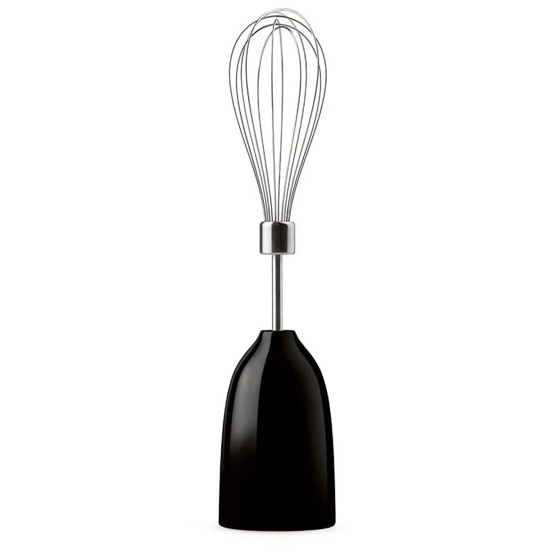 SMEG Mixeur plongeant Noir avec accessoires - Années 50  - HBF03BLEU