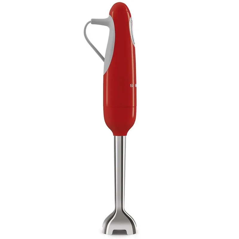 SMEG Mixeur plongeant Rouge - Années 50 - HBF11RDEU