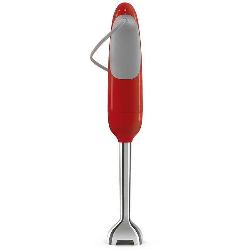 SMEG Mixeur plongeant Rouge - Années 50 - HBF11RDEU