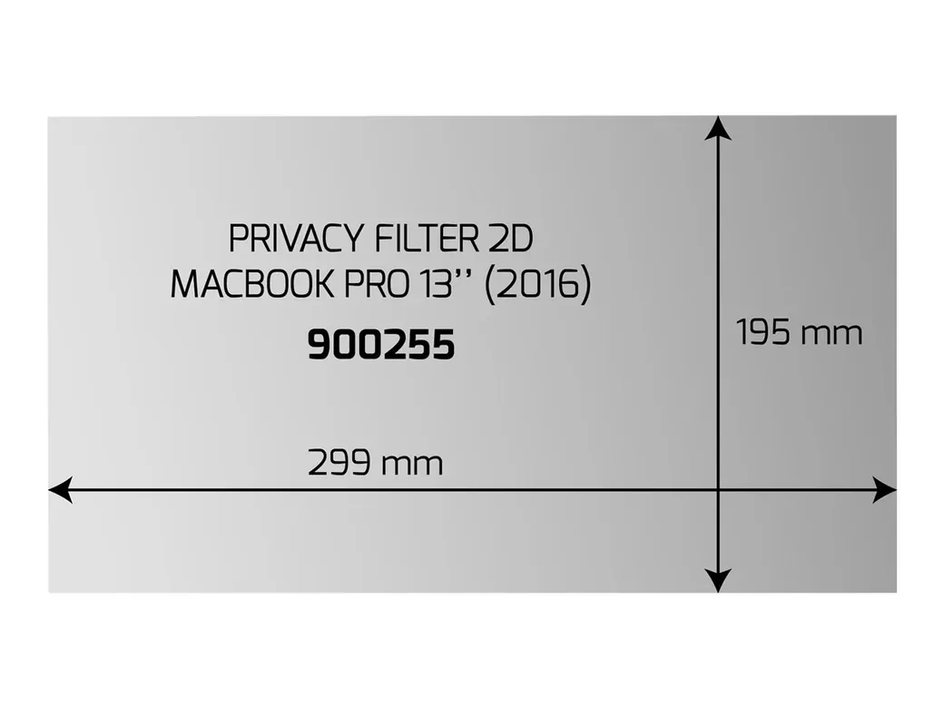 PORT DESIGNS PRIVACY FILTER 2D MACBOOK - 900255