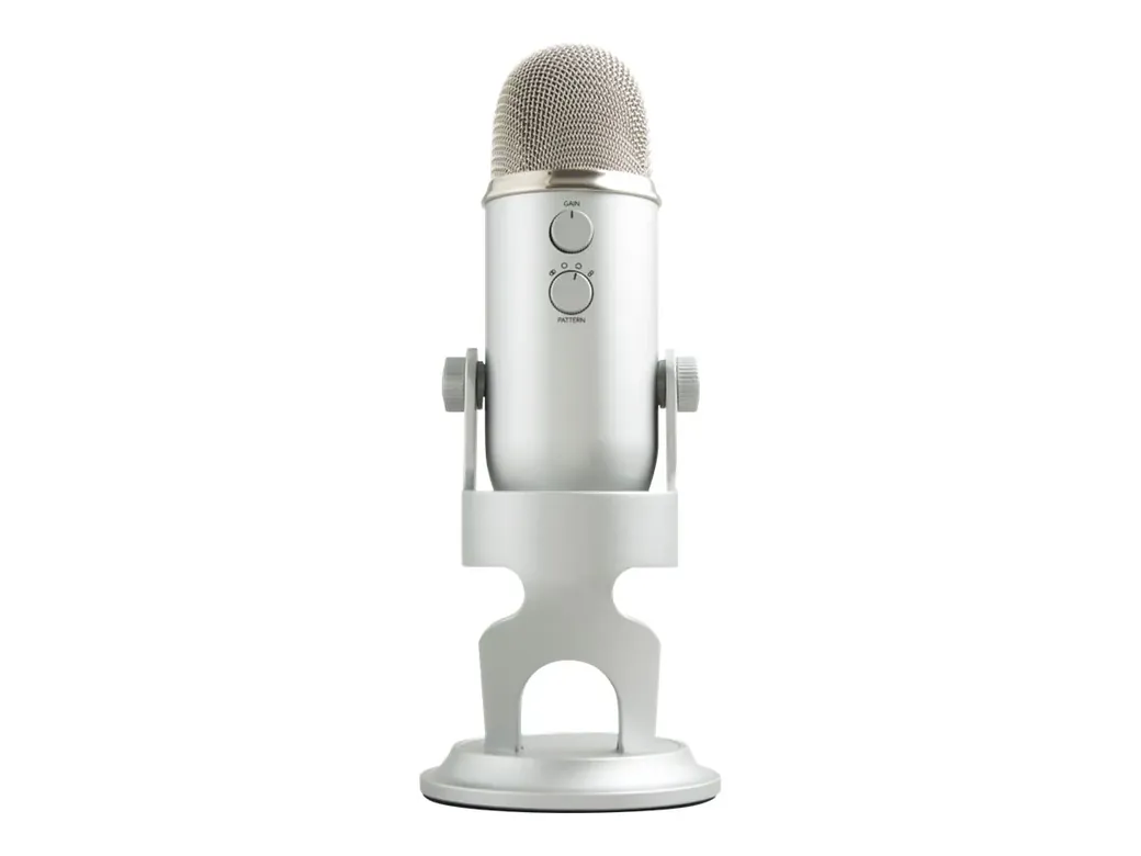 LOGI TECH Yeti USB Mic SILVER - 988-000238