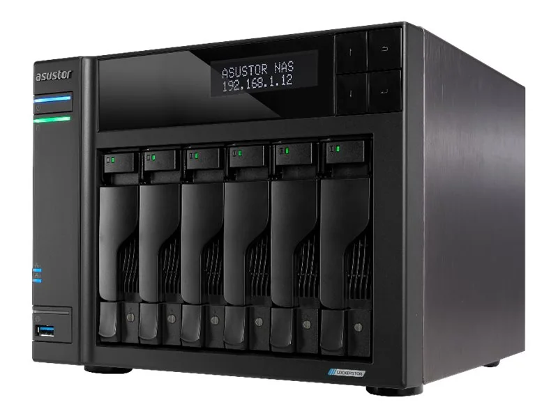 ASUSTOR AS6706T V2 6 Bay NAS N5105 - AS6706T V2