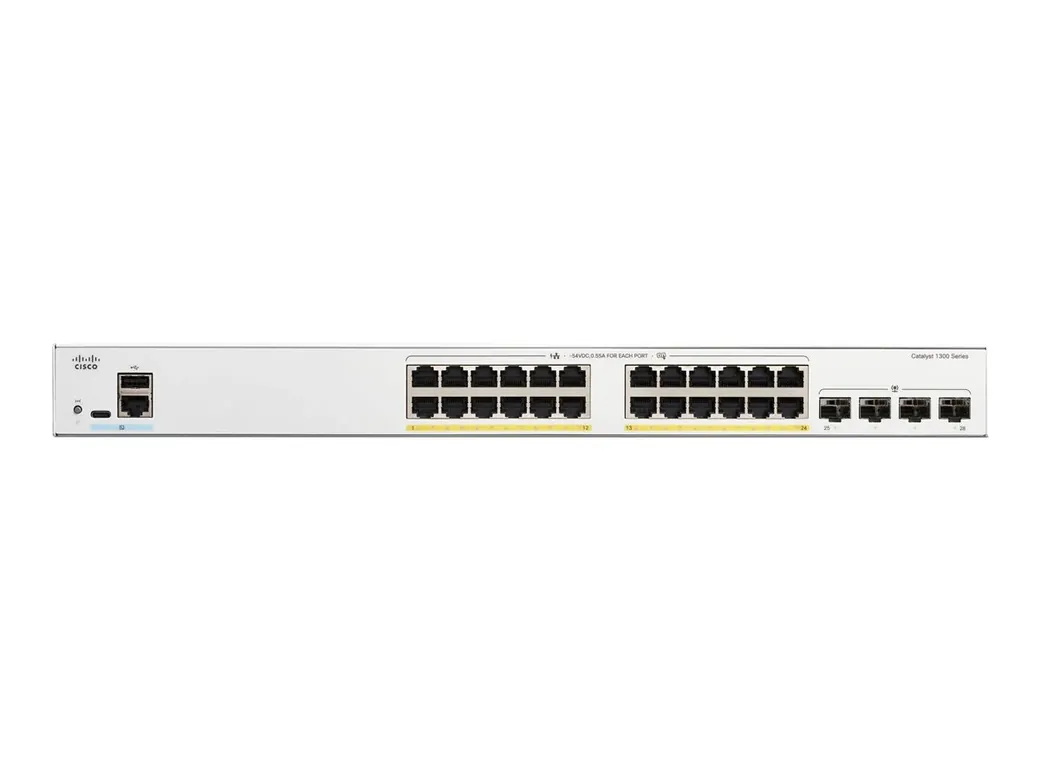 CISCO Catalyst 1300 24-port GE Full PoE - C1300-24FP-4G