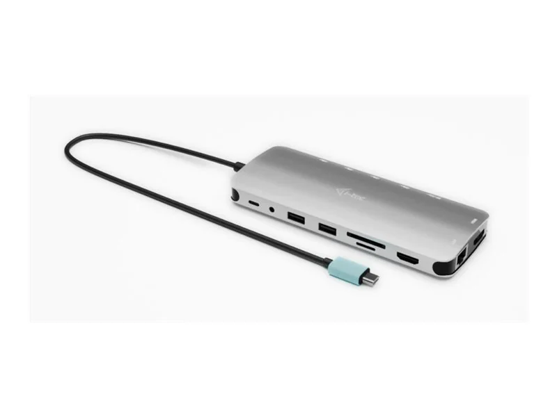 I-TEC USB-C Metal Nano Dock 3xDisplay+PD - C31NANOTRIPLED140