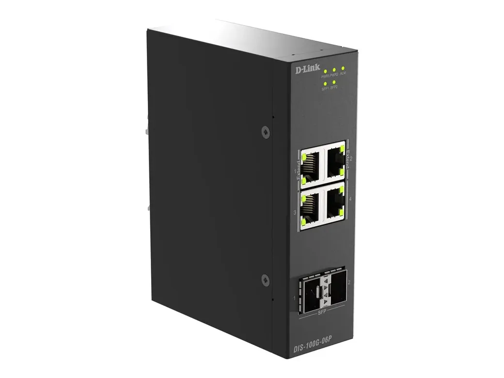 D-LINK DIS-100G-06 6-Port Unmng Switch - DIS-100G-06