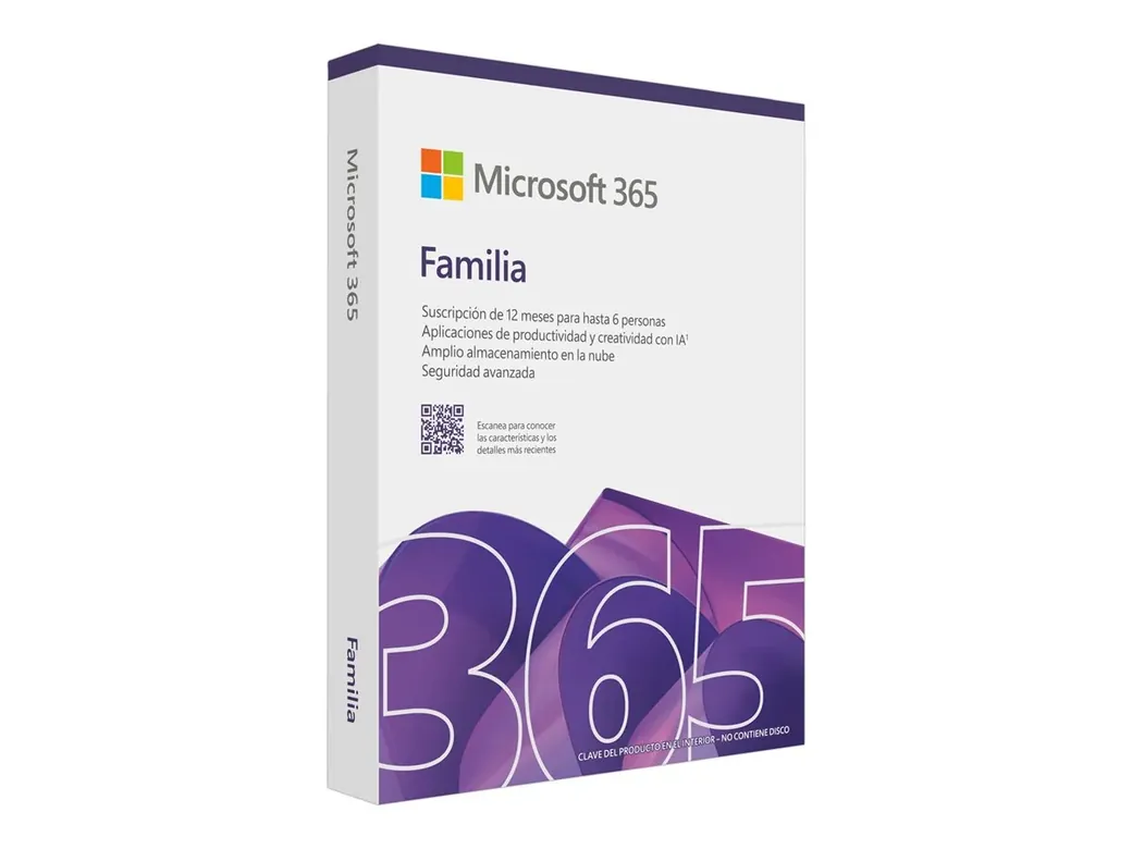 FAMILY SUBSCRIPTION FY25H2 ONLINE PRODUCT KEY LICENSE 1 LIC - EP2-36894