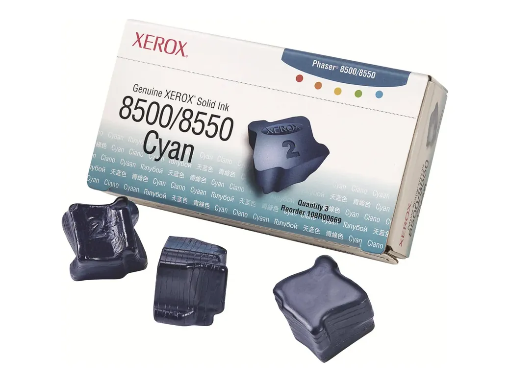 XEROX 3 BATONNETS D ENCRE SOLID - 108R00669