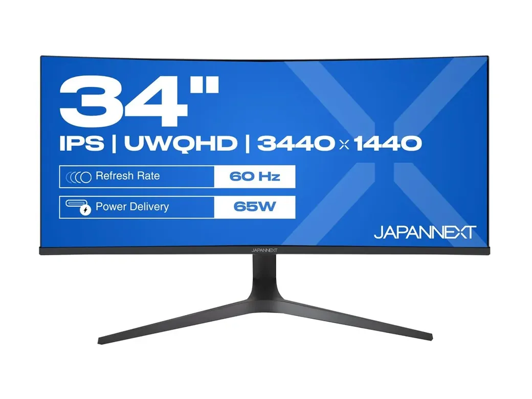 JAPANNEXT JN-IPS340UWQHD60C-C65W-HS - Ecran LED 34 - UWQHD(3440x1440)60Hz - - JN-IPS340UWQHD60C-C65W-HS