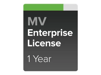 CISCO Meraki MV Ent Lic Support 1 Years - LIC-MV-1YR