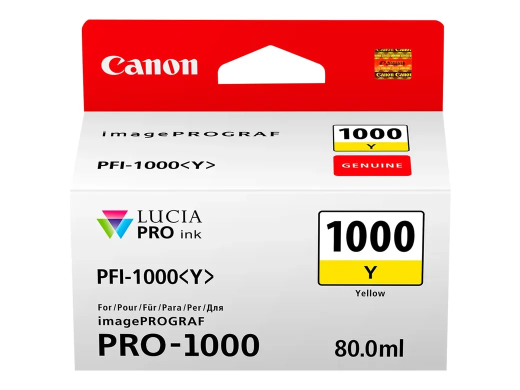 CANON 2LB PFI-1000y Ink yellow standard - 0549C001