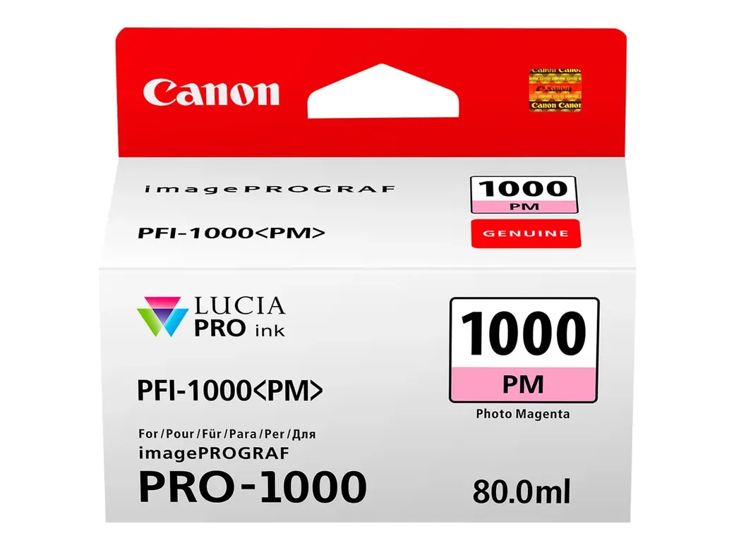 CANON 2LB PFI-1000pm Ink Photo magenta - 0551C001