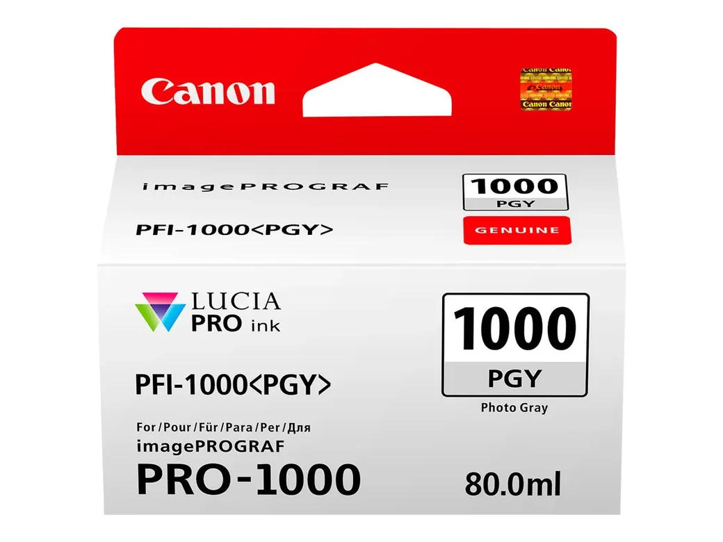 CANON 2LB PFI-1000pgy Ink Photo gray - 0553C001
