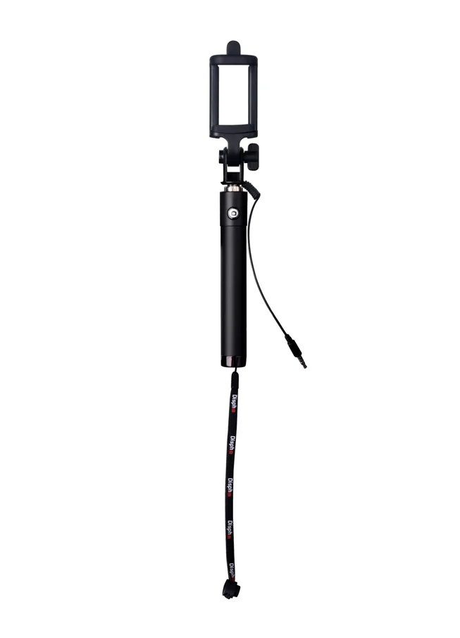 Perche à selfie Halterrego filaire Bouton intégré au manche 19 à 73 cm - 0-ACCHALPIC2
