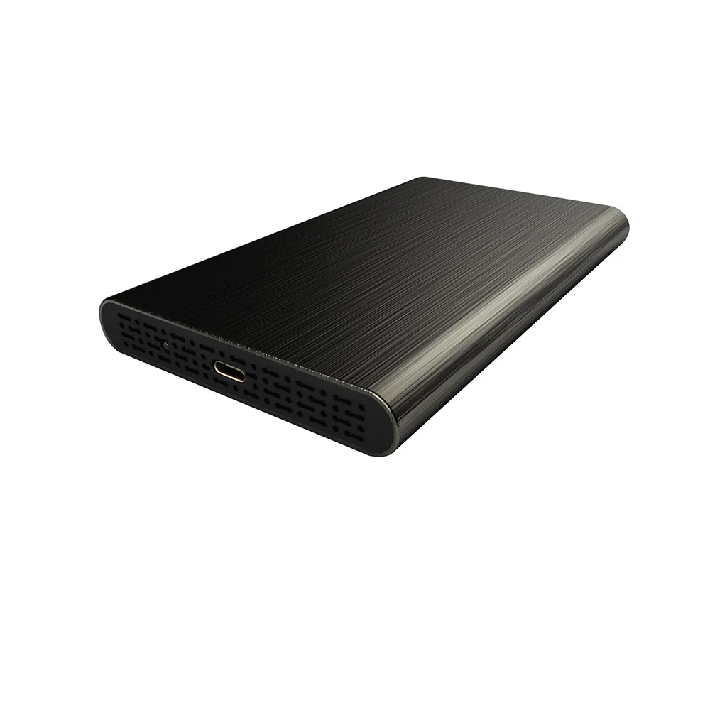 Boitier externe HEDEN 2.5' en Alu sortie USB 3.1 Gen 2 *, Type C cable USB-C/USB - 0-BEHED25USBCN