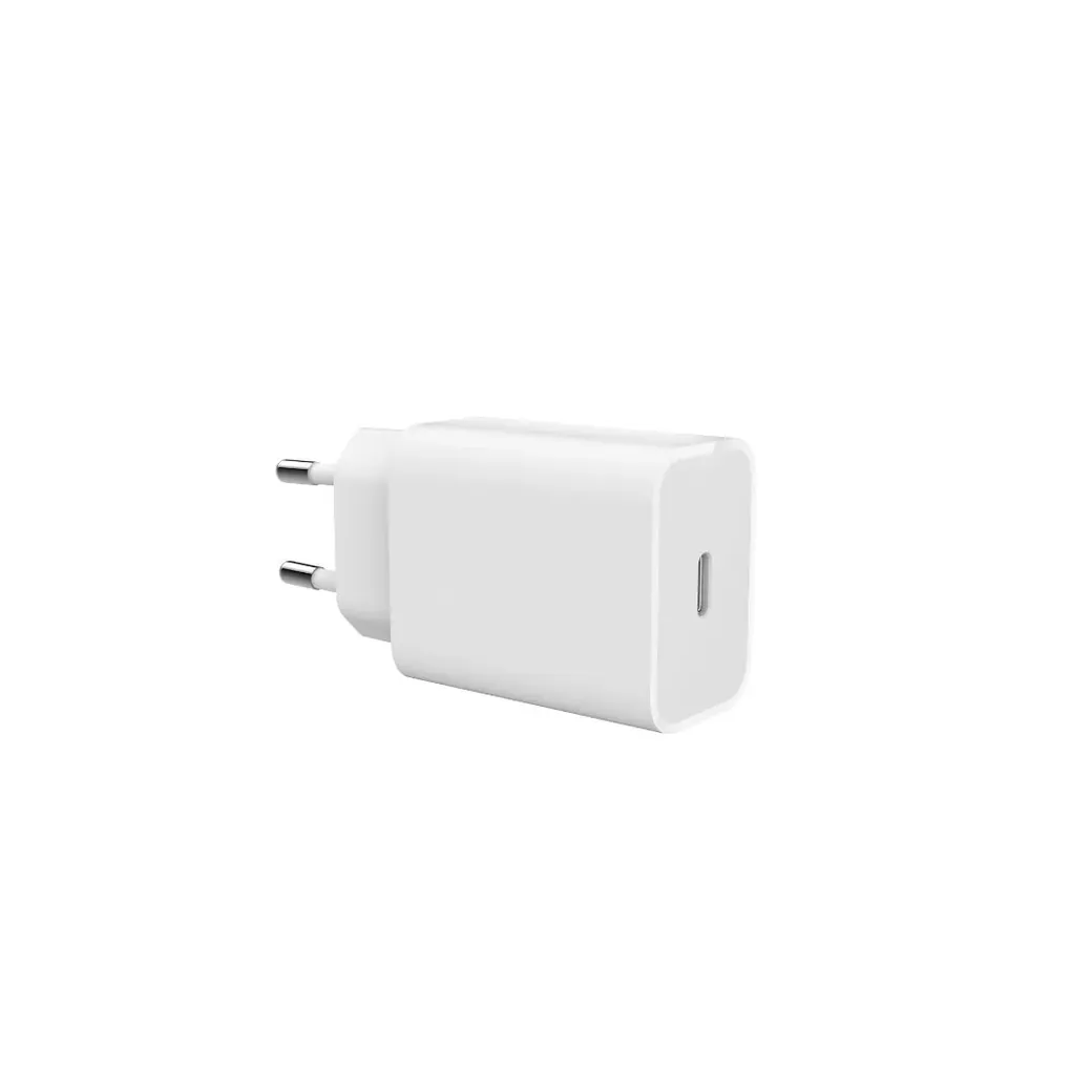 Chargeur secteur 1 Port USB-C : 5V/3A, 9V/2.78A, 12V/2.08A, 25W, Power Delivery, - 0-CHAUSBC25WB