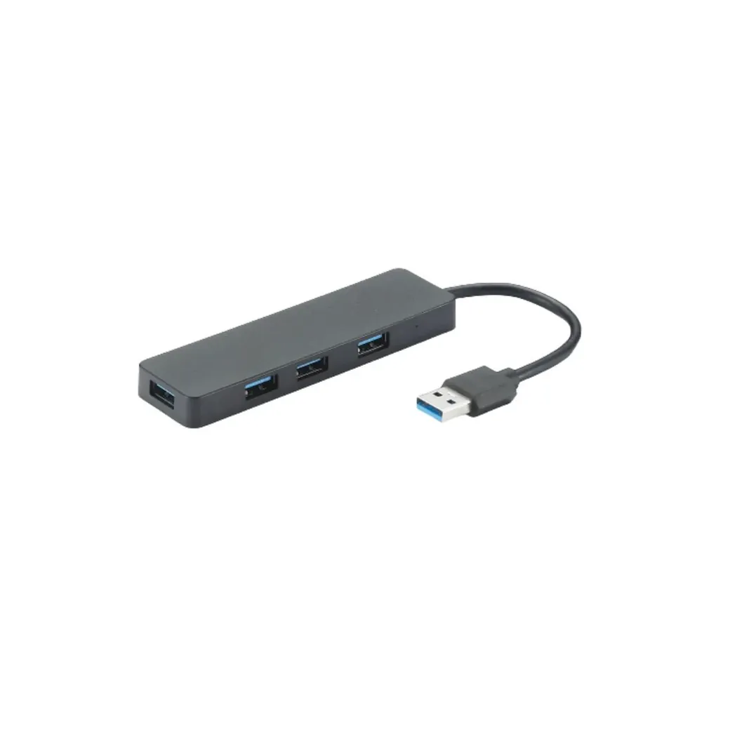 Hub USB 4 ports USB 3.2 gen 1 (USB 3.0) pour PC, PC portable et MacBook - 15 cm - 0-HUBUSB4PORT30