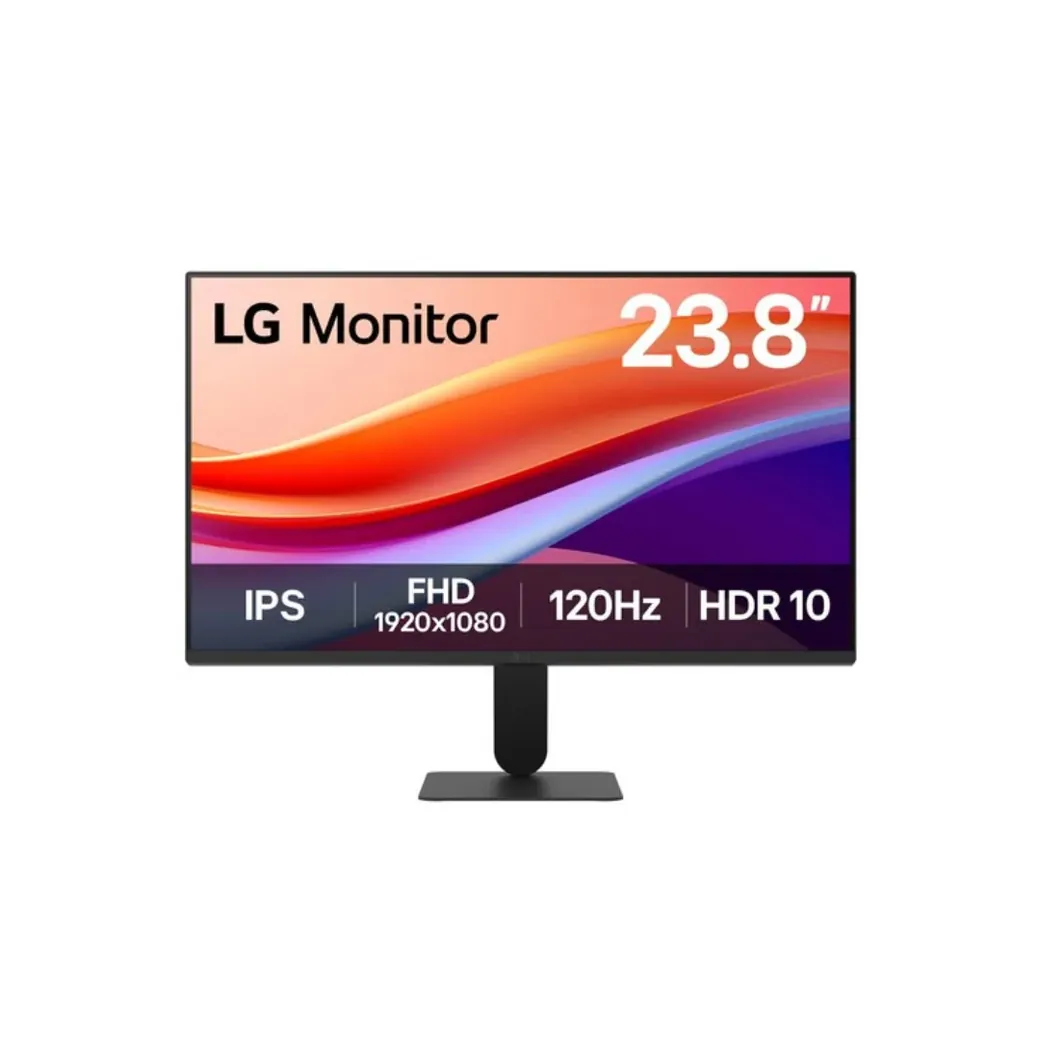 ECRAN LG 24 dalle IPS Noir 5ms 16:9 1920x1080 120Hz 250cd/m2 1500:1 HDR 10 HDMI - 24U411A-B
