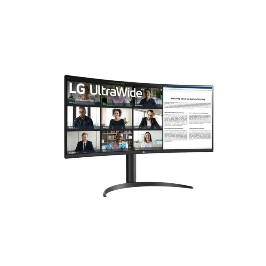 ECRAN LG 34 Noir 34WR50QK-B Incurv� VA 100Hz 21:9 5ms 3440x1440 300cd/m2 2xHDM - 34WR50QK-B