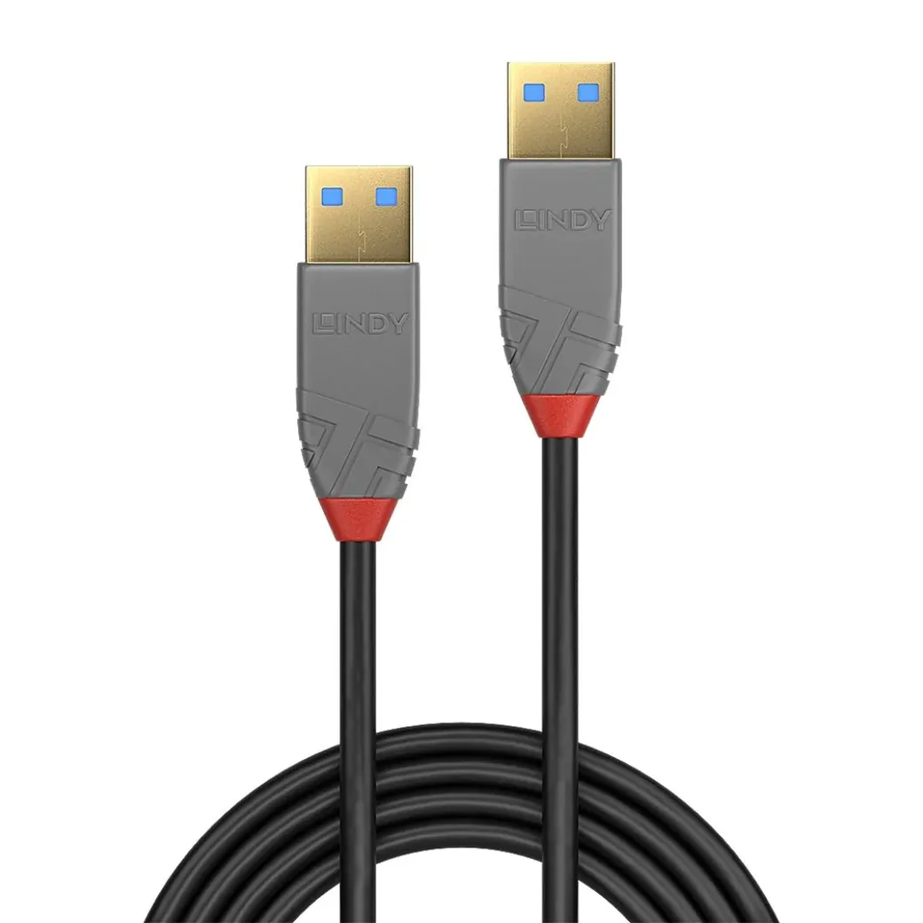 LINDY Câble USB 3.0 Type A Anthra Line - 36751
