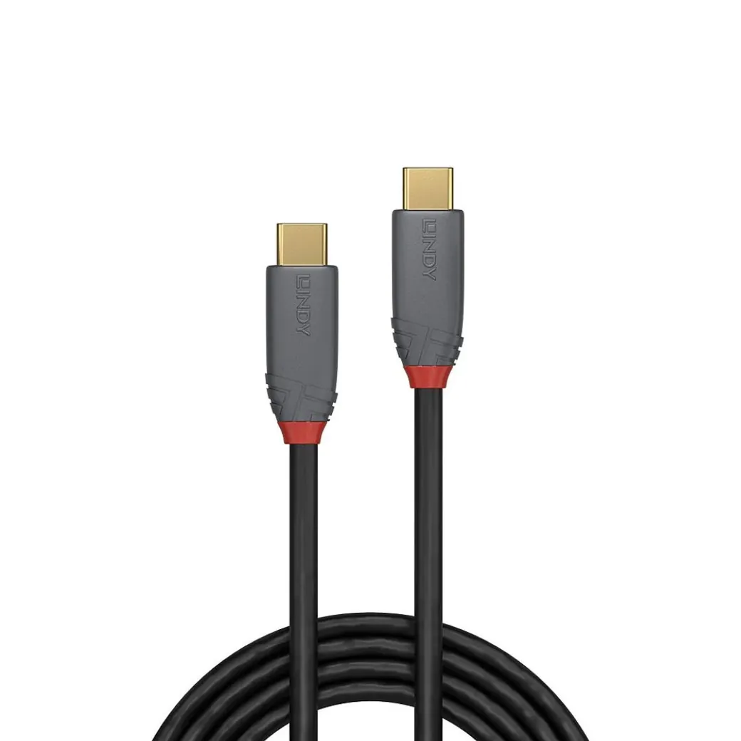 LINDY Câble USB 3.1 type C C 5A Anthra - 36901