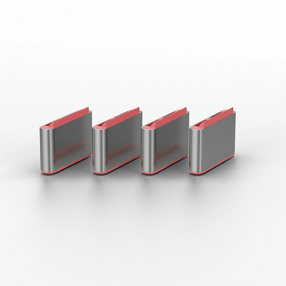 LINDY USB C Port Blocker Key Red - 40425